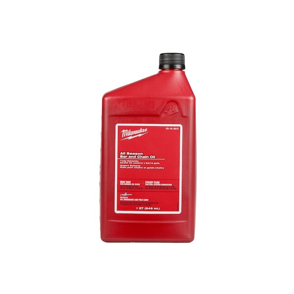 Milwaukee Tool All Season Bar and Chain Lubricant,Quart 49-16-2837