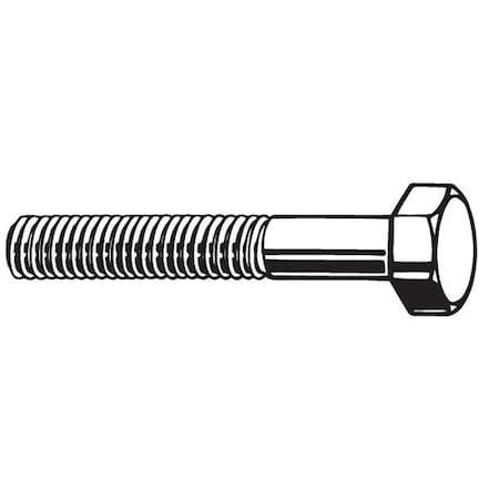 Class 8.8, M18-1.50 Hex Head Cap Screw, Black Oxide Steel, 70 mm L, 10 PK