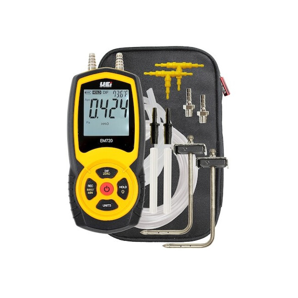 Hi-Res Differential Manometer Static Pressure Kit