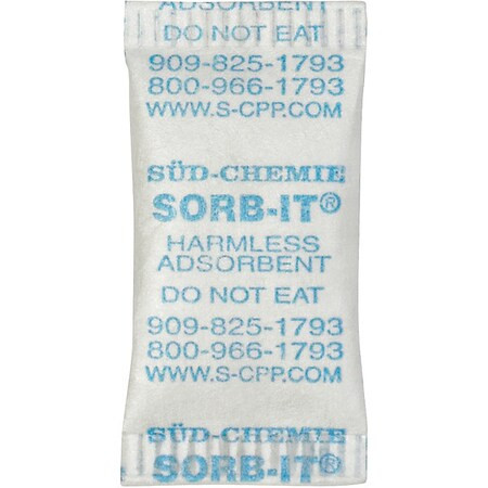 Manufacturer Varies Desiccants,1 9/32" L,Silica Gel,PK6000 DES140