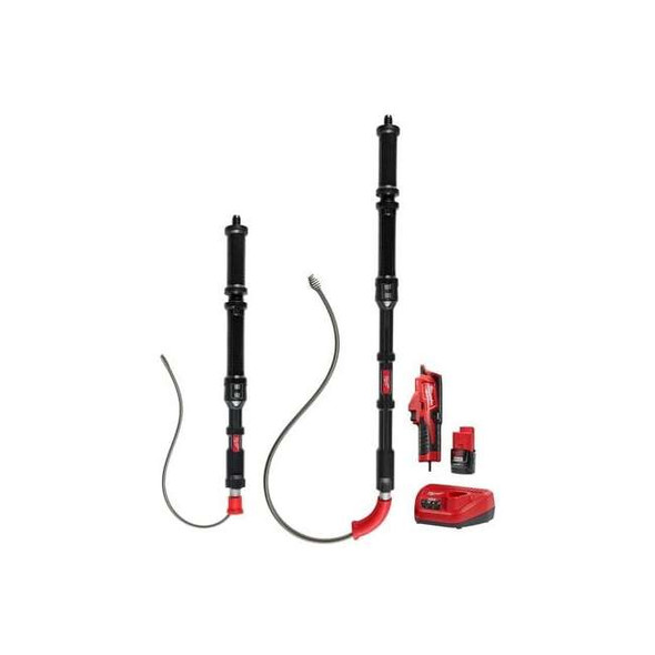 Milwaukee Tool M12 TRAPSNAKE 2-Tool Toilet and Urinal Auger Combo Kit 3577-21