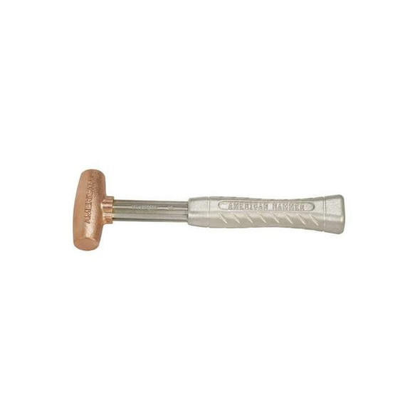 American Hammer Sledge Hammer,1-1/2 lb.,12 In,Aluminum AM15CUAG