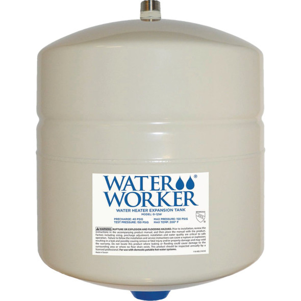 Water Worker 4.4 Gal. Expansion Tank 446596