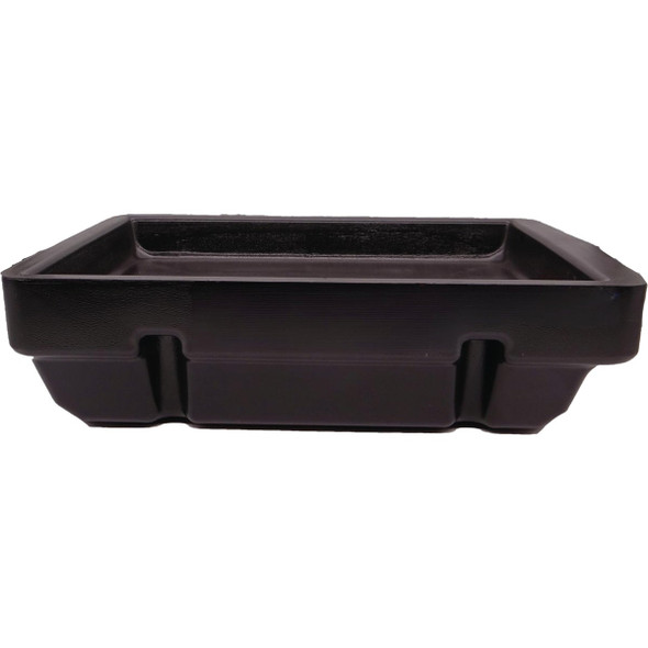 Midwest Can 9 Qt. Black Polyethylene Oil Drain Pan 6601