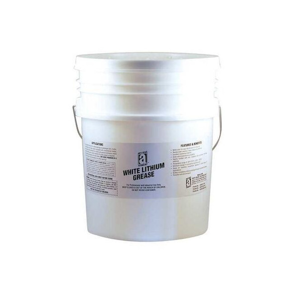 Bearing Grease, 35 lb, Pail, Mineral Base, 275 Degrees F Max Op Temp, White