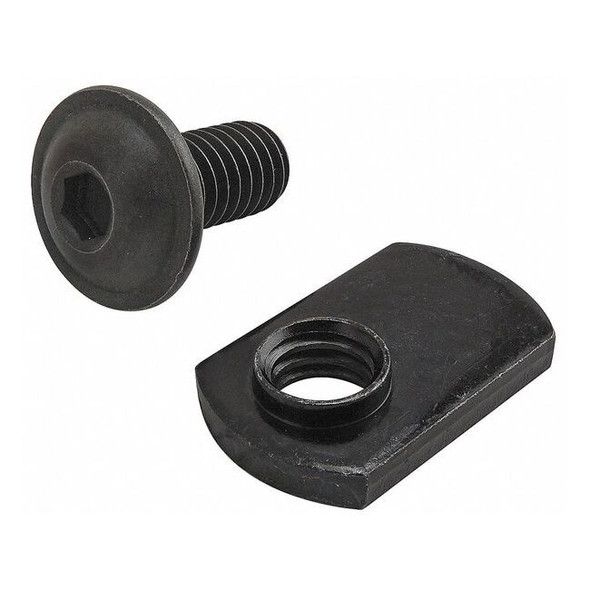 80/20 Bolt Assembly, Cast Iron, Zinc-Plated 3320