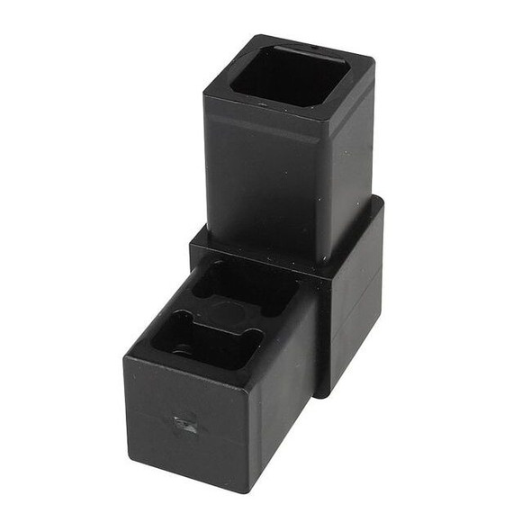 80/20 2 Way Cnr Cnctr,2 1/8 inx2 1/8 in,Nylon 9220