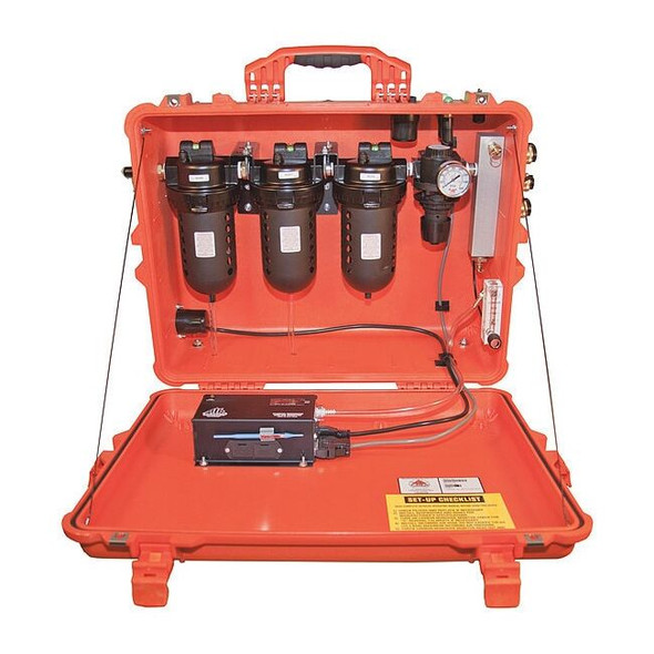 Air Systems Intl Portable Filtration Panel,4 Users BB100-CO