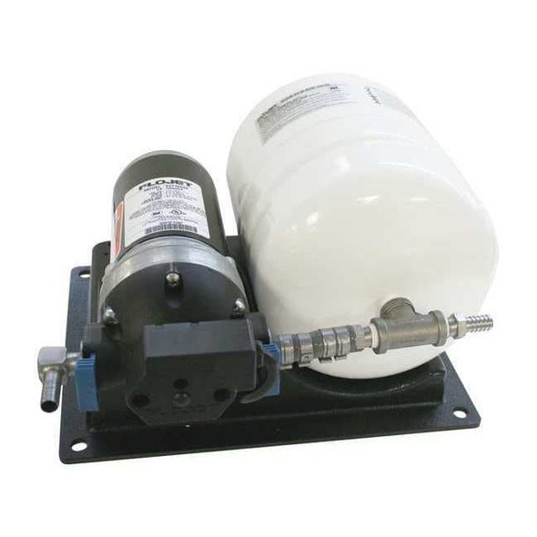 Flojet Booster Pump System, Polypropylene, Santoprene, 115, 1.5 GPM 028300510