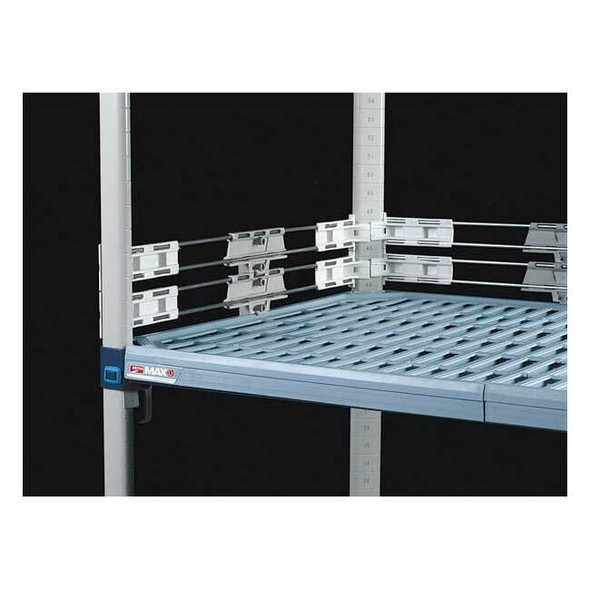 Metro Shelf Back Ledge,2 H x 48 in. W,PK2 MQL48-2S