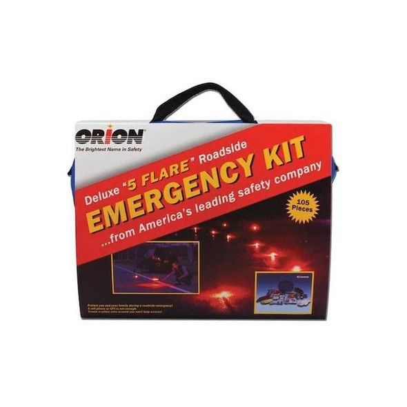 Cortina Safety Products Roadside Emergency Kit,105 pcs. 95-07-65 Pack of 2