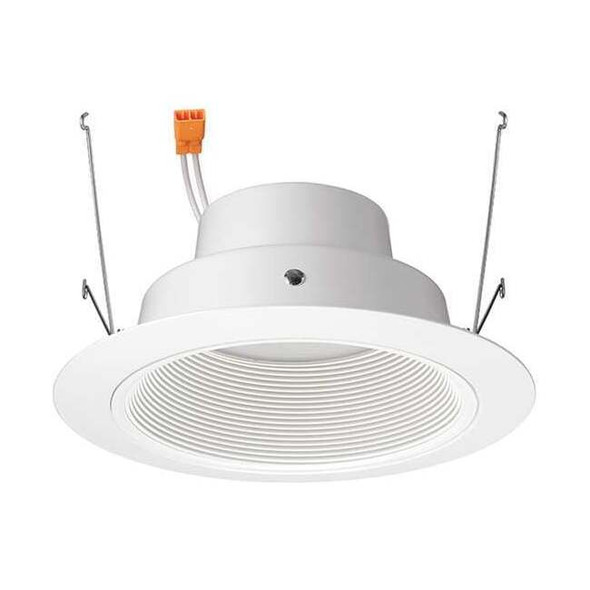 LEDRetrofitKit,6in,976lm,3500K,Wht,Alum