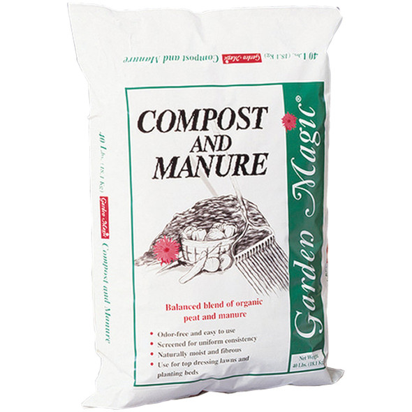 Garden Magic 40 Lb. 4 Sq. Ft. Cow Manure 5240