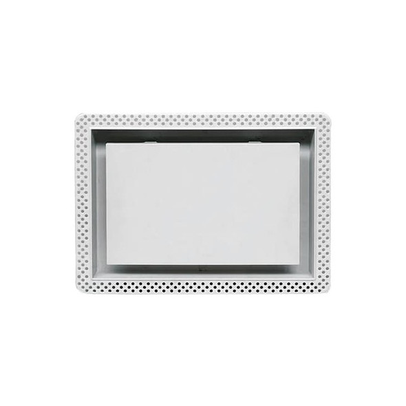 Fittes Wall/Ceiling Register,Plastic,White DWLITBD10X10WHT