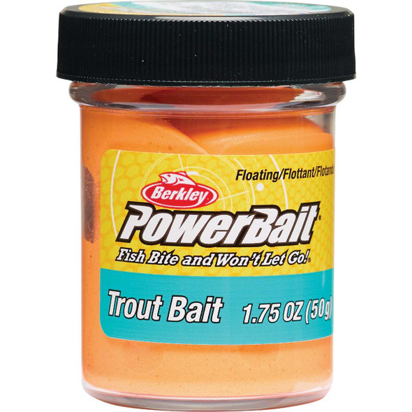 Berkley PowerBait Fluorescent Orange Trout Bait BTBFO2