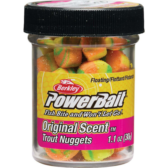 Berkley PowerBait Rainbow Power Nuggets Fishing Lure BPNRB