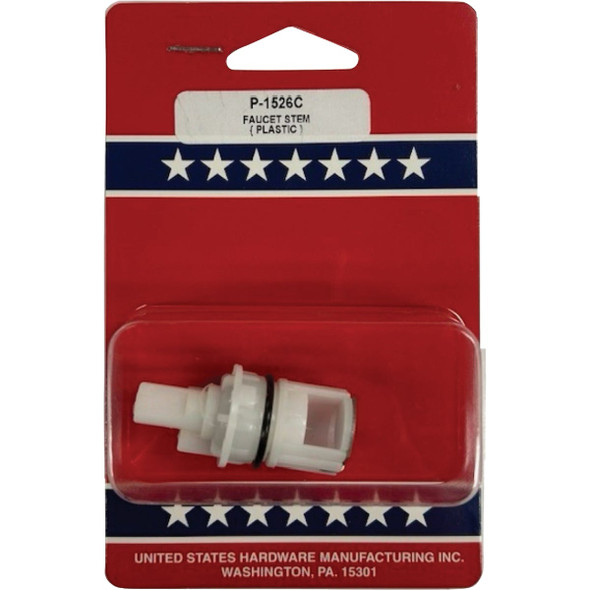 US Hardware Plastic Faucet Stem P-1526C 230577