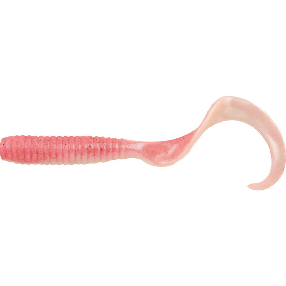 Berkley Gulp! Pink Shine Saltwater Grub Fishing Lure GSG5-PSH