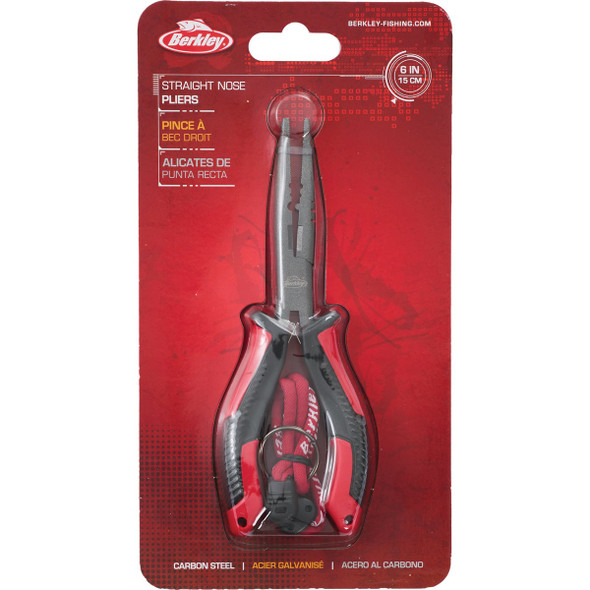 Berkley XCD 6 In. Straight Nose Pliers BFGSNP6 723125