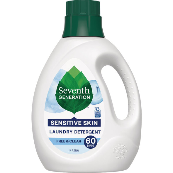 Seventh Generation 90 Oz. Free & Clear Liquid Laundry Detergent 64353519