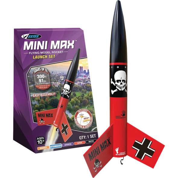 Estes Mini Der Red Max Launch Set 2445