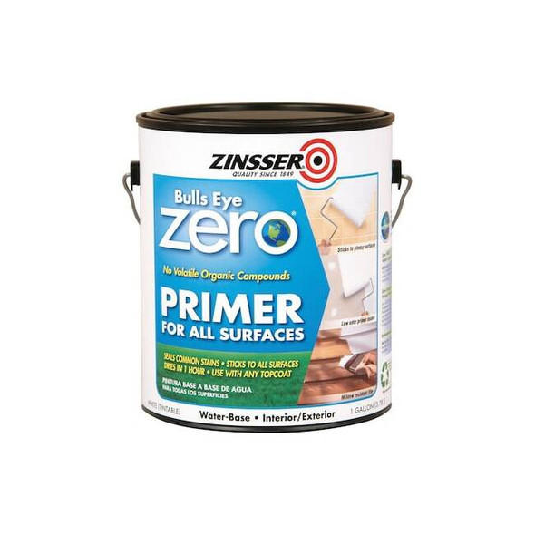 Zinsser Primer,White,1 gal.,Acrylic Resin 249020 Pack of 2