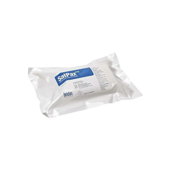 Berkshire Cleanroom Prewet Wipe, 6" x 9", 100 Wipes SPXC1000.01.12R