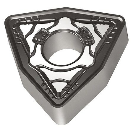 Walter Turning Insert, Trigon, 4, WNMG, 2, Carbide WNMG432 Pack of 10