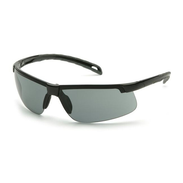 Ever-Lite(R), Safety Glasses, Anti-Fog & Anti-Scratch, Gray Lens, Black Frame