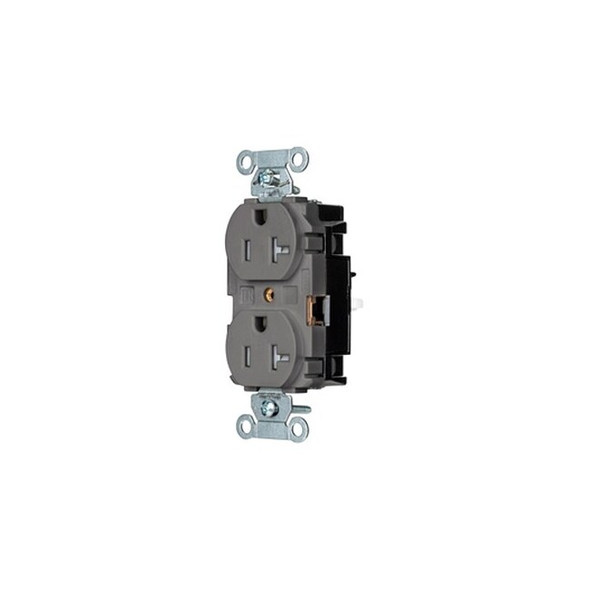 Hubbell Wiring Device-Kellems BR20STGYTR Pack of 10