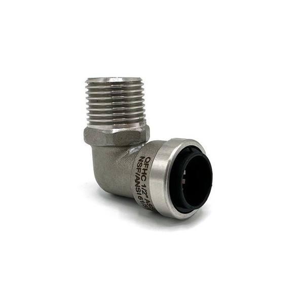 Manufacturer Varies Male Elbow, Stainless Steel, Not Applicable SS813MR
