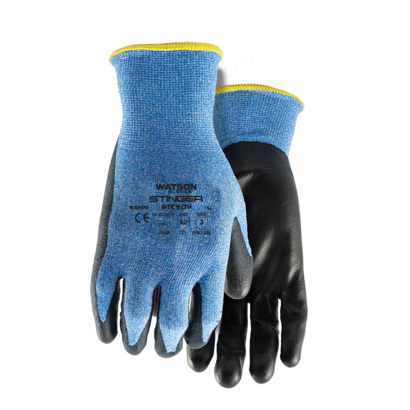 Watson Gloves Stinger Fine Gauge Cut 3 Pu Glove - Xxlarge PR 359-XXL Pack of 12