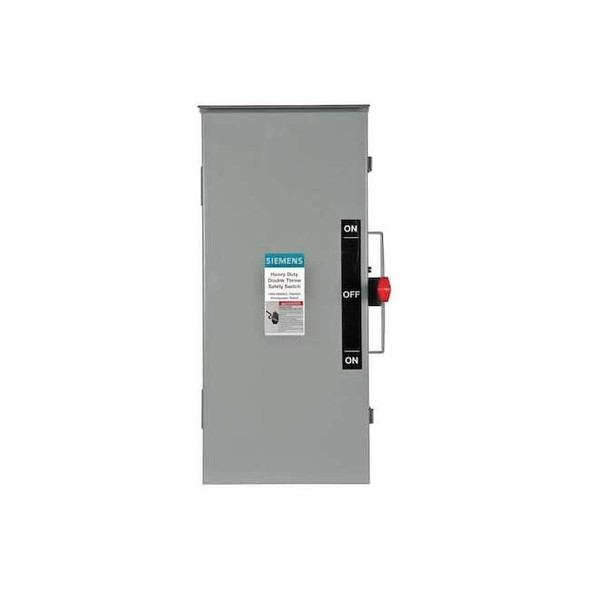 Siemens Nonfusible, Safety Switch, Heavy Duty, 600 V, 3PST DTNF363R
