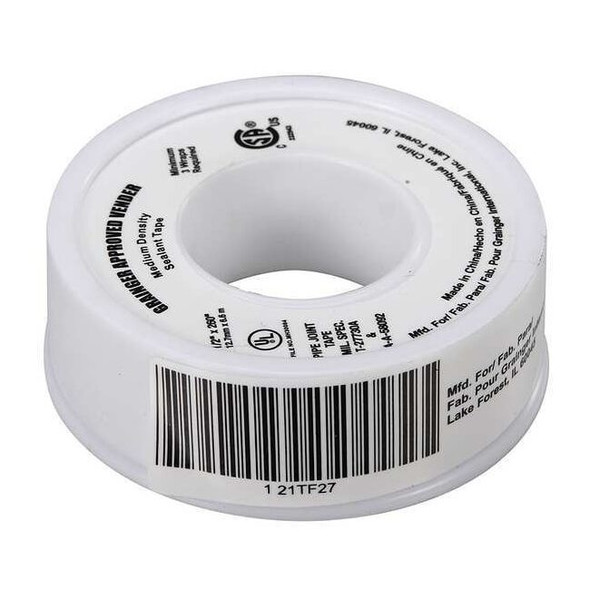 Manufacturer Varies Sealant Tape,1/2 x 260 In 21TF27 Pack of 2