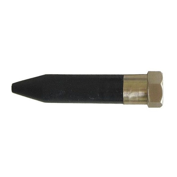 Speedaire Air Gun Nozzle, 1/4", NPT, Steel; Rubber 22YK82