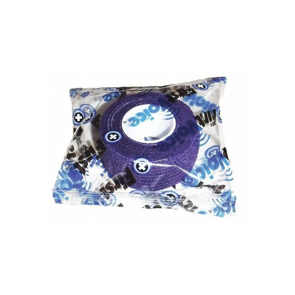 First Voice Self-Adhesive Bandage, 1" x 5yds, Purple TS-3187-P Pack of 3