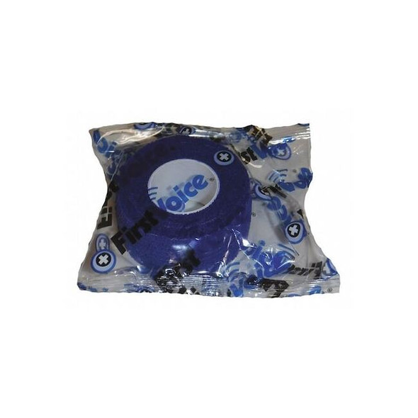 First Voice Self-Adhesive Bandage, 1" x 5yds, Dark Blue TS-3187-DB Pack of 3