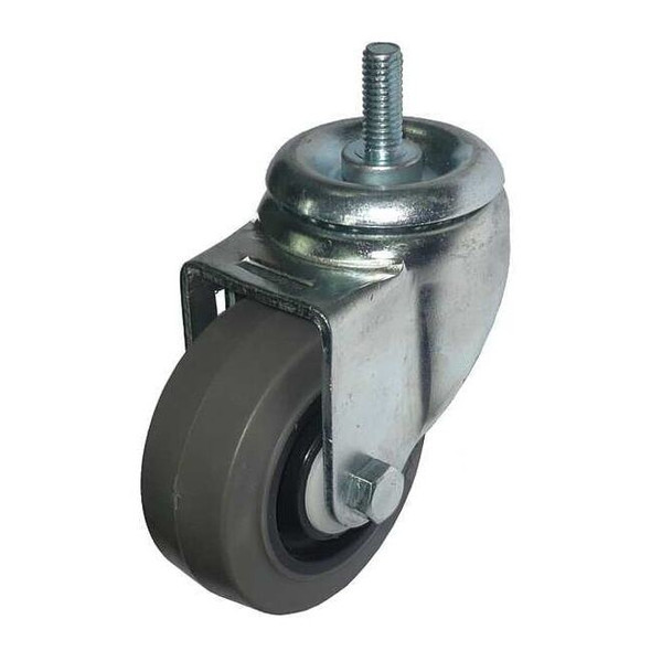 Manufacturer Varies Swivel Stem Caster,Therm Rubber,3 in.,210 lb. 20TM55