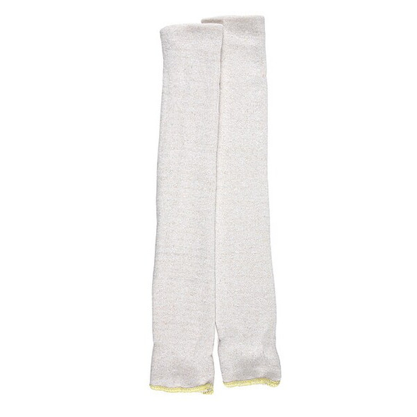 Mcr Safety KW18 Knit Sleeve, 18 in Length, 24 ga Thick, Beige KW18S
