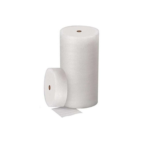 Manufacturer Varies PackingFoamRoll,Wht,3/32in,NonPerforated 56KY93 Pack of 6