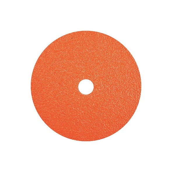 Norton Abrasives Fiber Disc,7" dia.,Coated Abrasive 69957370201 Pack of 25