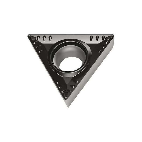 Triangle Turning Insert, Triangle, 1.8, TCMT, 1, Carbide Pack of 10
