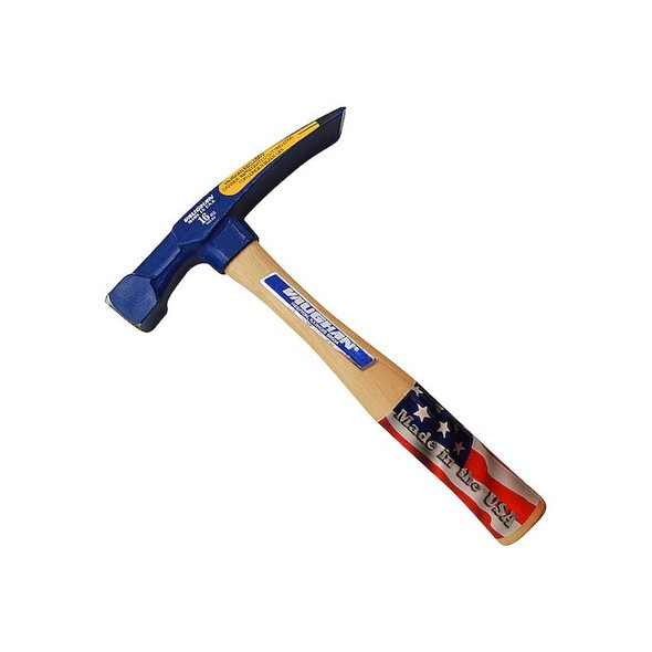 Vaughan Bricklayers Hammer,16 oz.,Wood Handle BL16TC Pack of 4