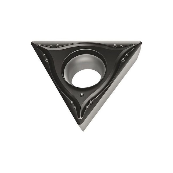 Triangle Turning Insert, Triangle, 1/4 in, TPGT, 0.4 mm, Carbide Pack of 10