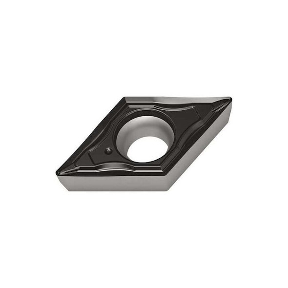 Diamond Turning Insert, Diamond, 3, DCMT, .5, Carbide Pack of 10