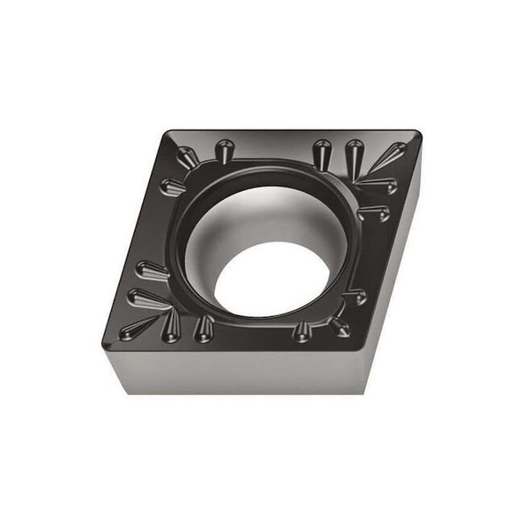 Diamond Turning Insert, Diamond, 3, CCMT, 2, Carbide Pack of 10