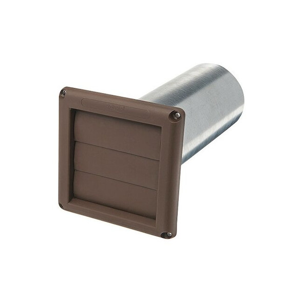 Spurr Vent,4",Assembled, Aluminum, Polypropylene, 6" W, 11" L Pack of 6