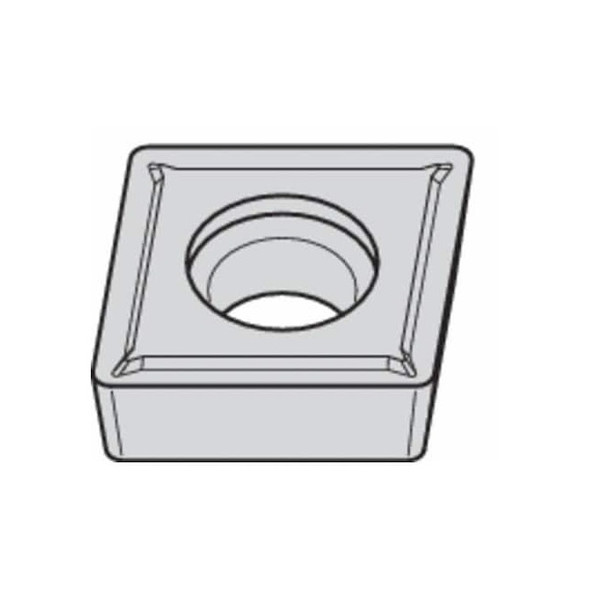 Widia Diamond Turning Insert, Diamond, 2, CCMT, 1, Carbide 4166328 Pack of 10