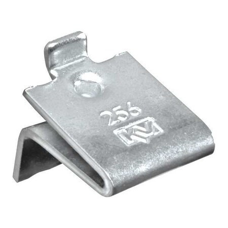 Knape & Vogt Shelf Support Clip,Zinc,12PK 256P ZC