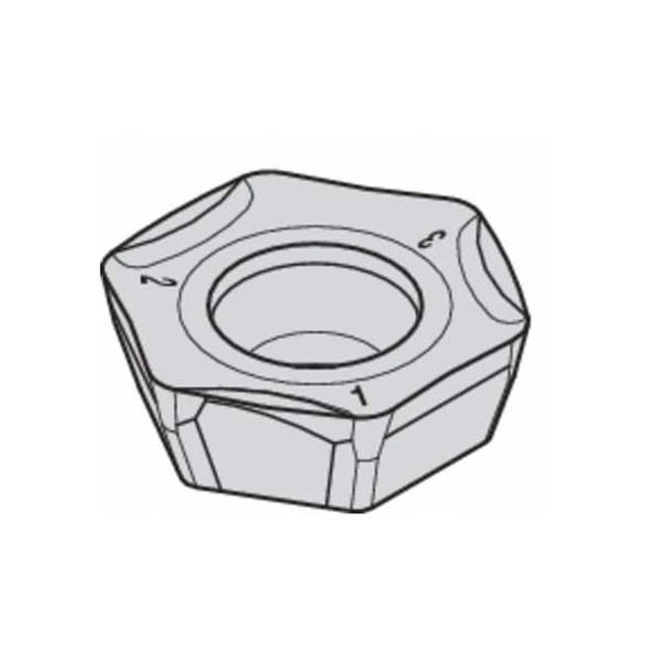Widia Hex Milling Insert,Carbide 2957584 Pack of 5
